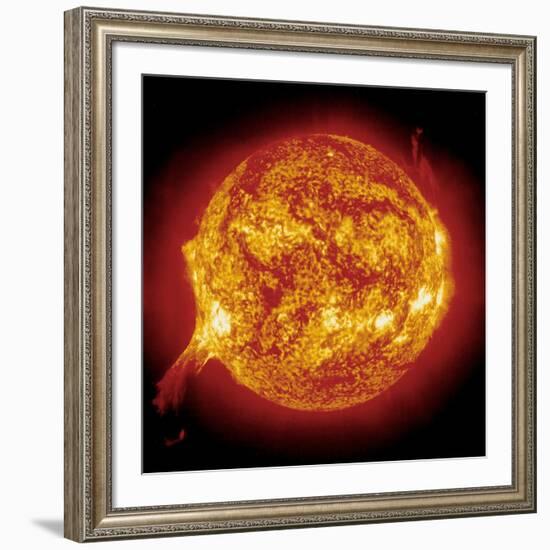 Solar Prominence-null-Framed Photographic Print