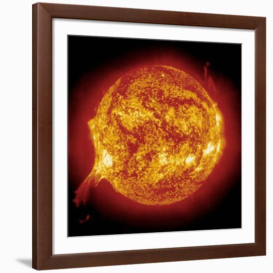 Solar Prominence-null-Framed Photographic Print