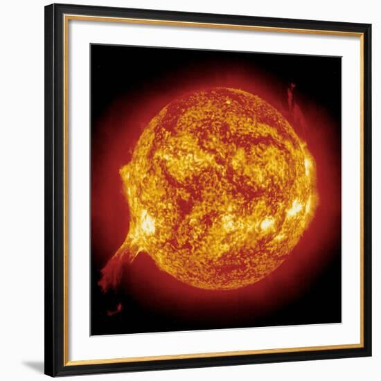 Solar Prominence-null-Framed Photographic Print