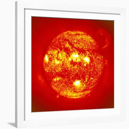 Solar Prominence-null-Framed Photographic Print