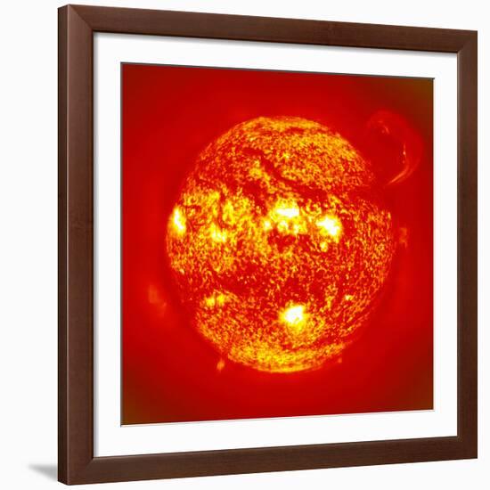 Solar Prominence-null-Framed Photographic Print