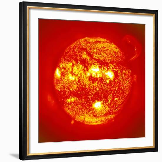 Solar Prominence-null-Framed Photographic Print