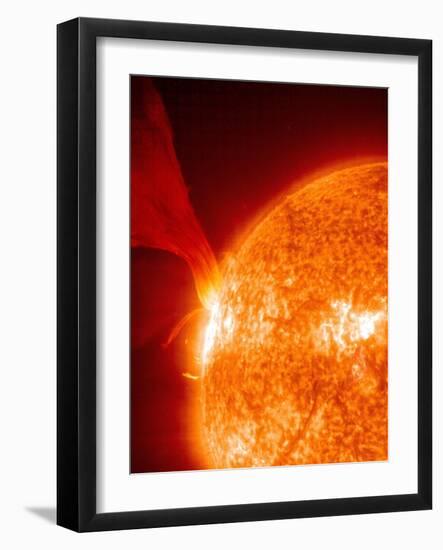 Solar Prominence-SOHO-Framed Photographic Print