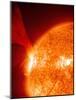 Solar Prominence-SOHO-Mounted Photographic Print