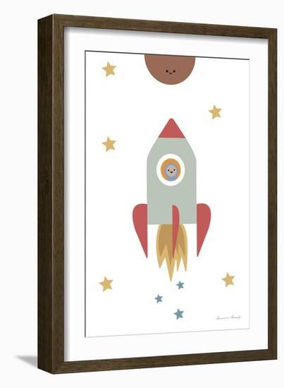 Solar Rocket-1x Studio II-Framed Giclee Print
