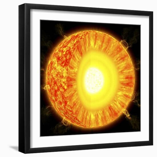 Solar Structure, Artwork-null-Framed Photographic Print