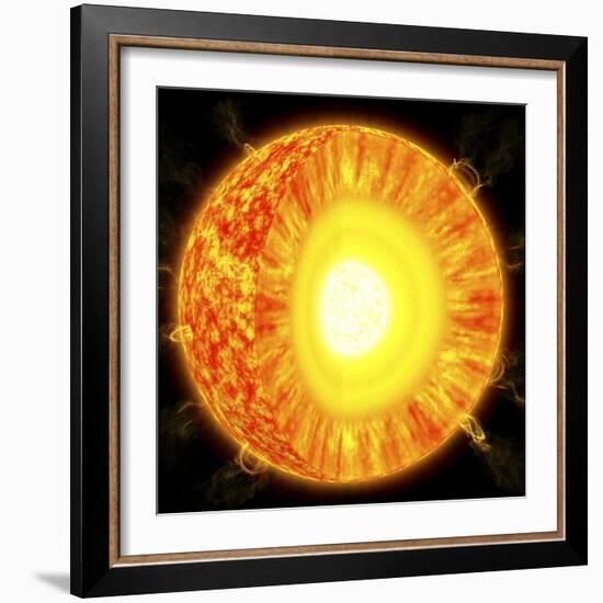 Solar Structure, Artwork-null-Framed Photographic Print