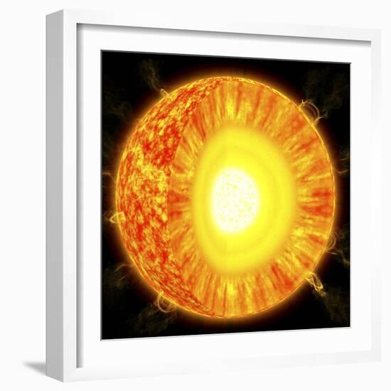 Solar Structure, Artwork-null-Framed Photographic Print