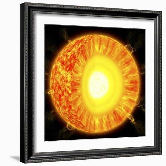 Solar Structure, Artwork-null-Framed Photographic Print