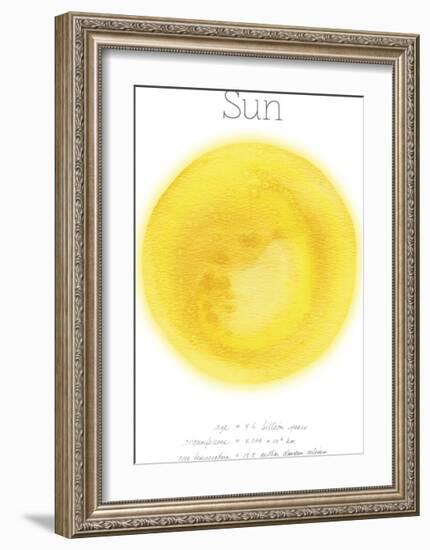 Solar Sun-Belle Poesia-Framed Giclee Print