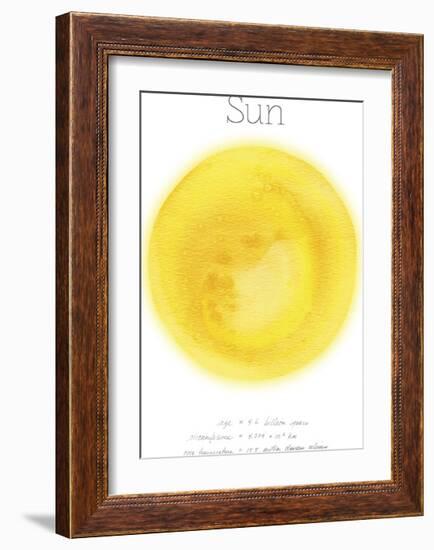 Solar Sun-Belle Poesia-Framed Giclee Print