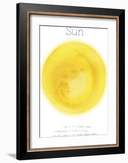 Solar Sun-Belle Poesia-Framed Giclee Print