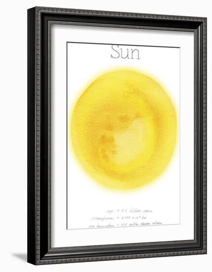 Solar Sun-Belle Poesia-Framed Giclee Print