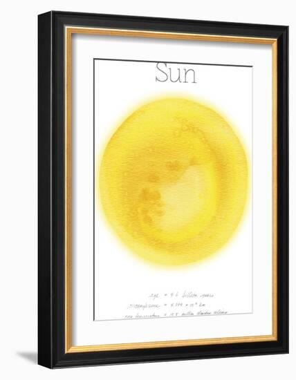 Solar Sun-Belle Poesia-Framed Giclee Print