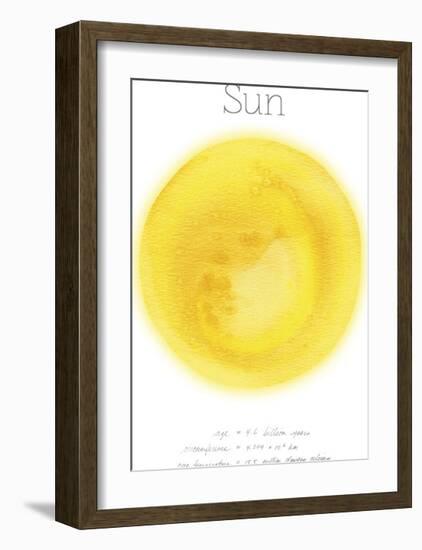 Solar Sun-Belle Poesia-Framed Giclee Print