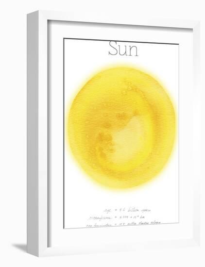 Solar Sun-Belle Poesia-Framed Giclee Print