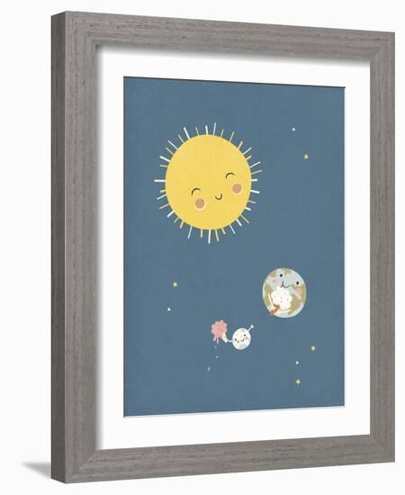 Solar Sundae-Clara Wells-Framed Giclee Print