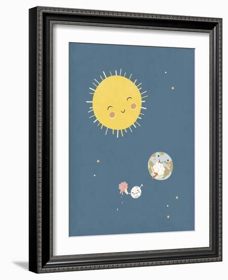 Solar Sundae-Clara Wells-Framed Giclee Print