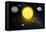 Solar System, Artwork-null-Framed Premier Image Canvas