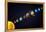 Solar System Astronomy Banner-Macrovector-Framed Stretched Canvas