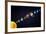Solar System Astronomy Banner-Macrovector-Framed Art Print