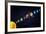 Solar System Astronomy Banner-Macrovector-Framed Art Print