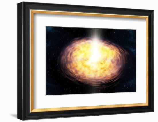 Solar System Formation, Artwork-null-Framed Photographic Print