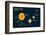 Solar System Infographic Elements-anttohoho-Framed Photographic Print