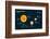 Solar System Infographic Elements-anttohoho-Framed Photographic Print