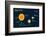 Solar System Infographic Elements-anttohoho-Framed Photographic Print