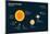 Solar System Infographic Elements-anttohoho-Mounted Photographic Print