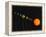 Solar System-Stocktrek Images-Framed Premier Image Canvas