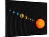 Solar System-Stocktrek Images-Mounted Photographic Print