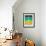 Solar System-Jazzberry Blue-Framed Premium Giclee Print displayed on a wall