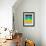 Solar System-Jazzberry Blue-Framed Premium Giclee Print displayed on a wall