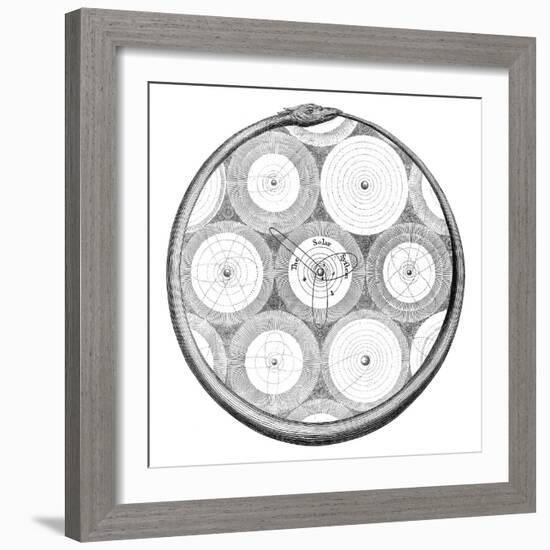 Solar System-Science, Industry and Business Library-Framed Photographic Print