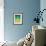 Solar System-Jazzberry Blue-Framed Premium Giclee Print displayed on a wall