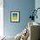 Solar System-Jazzberry Blue-Framed Premium Giclee Print displayed on a wall