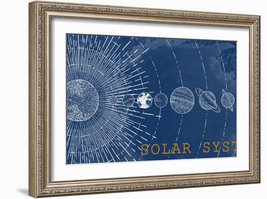 Solar System-Kimberly Allen-Framed Art Print