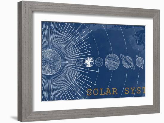 Solar System-Kimberly Allen-Framed Art Print