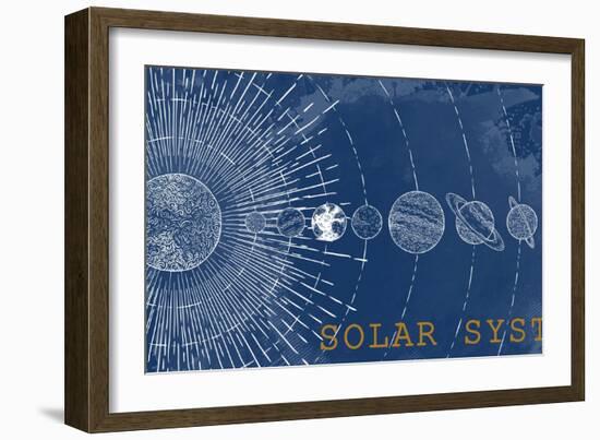 Solar System-Kimberly Allen-Framed Art Print