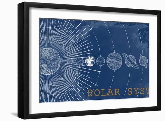 Solar System-Kimberly Allen-Framed Art Print