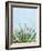 Solar Yucca Palm Blue-Dominique Vari-Framed Art Print