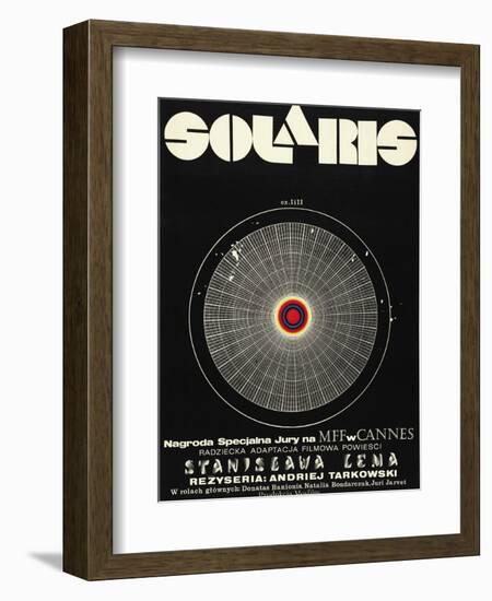 Solaris-null-Framed Art Print