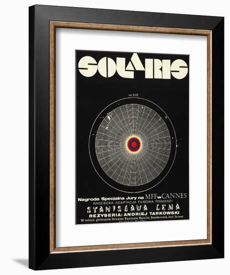 Solaris-null-Framed Art Print