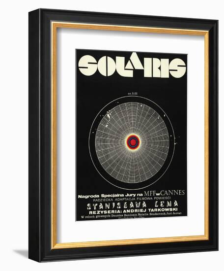 Solaris-null-Framed Art Print