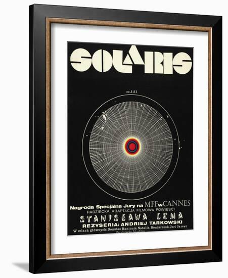 Solaris-null-Framed Art Print