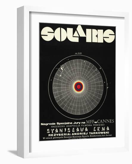 Solaris-null-Framed Art Print