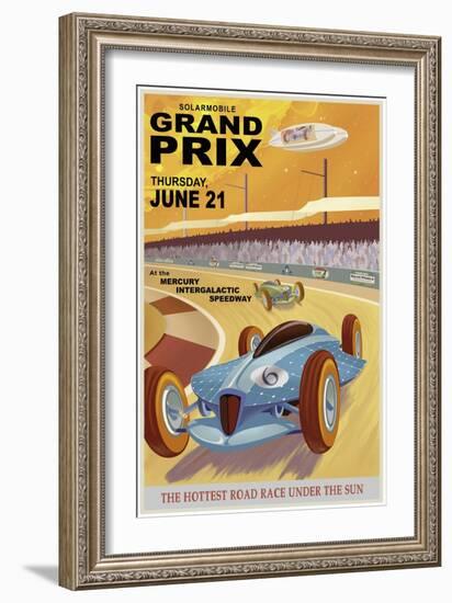 Solarmobile Grand Prix-Steve Thomas-Framed Giclee Print