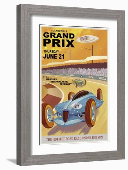 Solarmobile Grand Prix-Steve Thomas-Framed Giclee Print